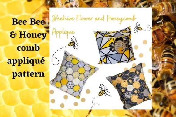 Bee Bee Hive and Honeycomb Sewing Applique Review