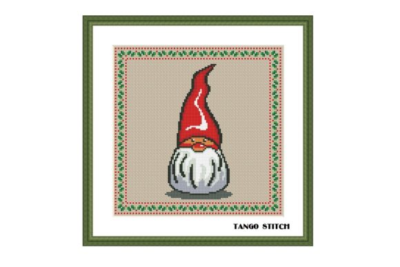 Cute Gnome Cross Stitch Christmas Craft Review