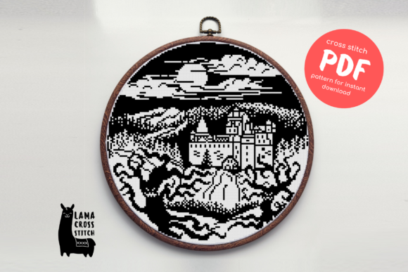 Dracula's Castle Cross Stitch Pattern Review
