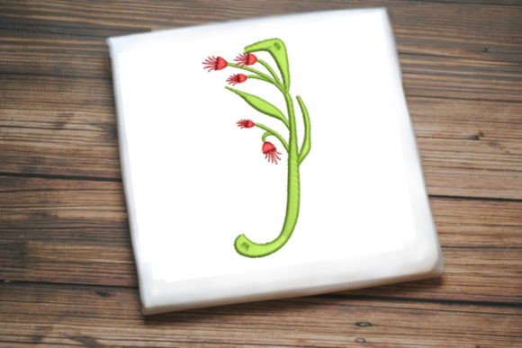 Floral Monogram Letter J: A Seasonal Embroidery Design Review