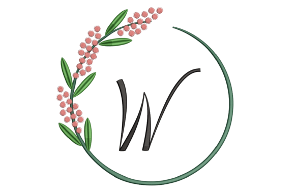 Monogram W Review: A Summer-Inspired Embroidery Design