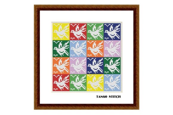 Pop Art Birds Cute Animals Embroidery Review for Sweatshirts