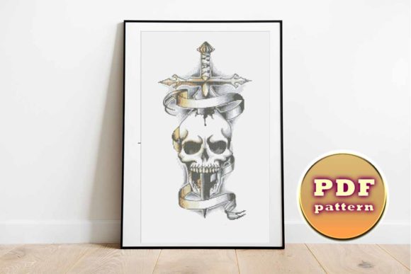 Skull and Sword Cross Stitch Pattern Review
