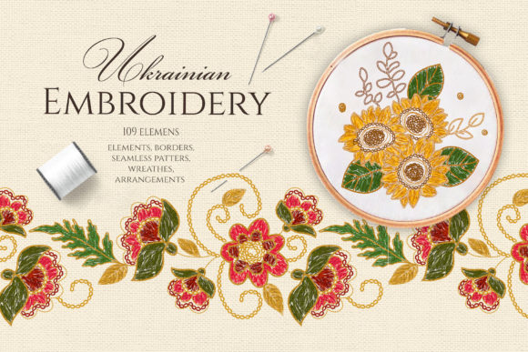 Ukrainian Embroidery Flowers: A Springtime Design for Real Projects